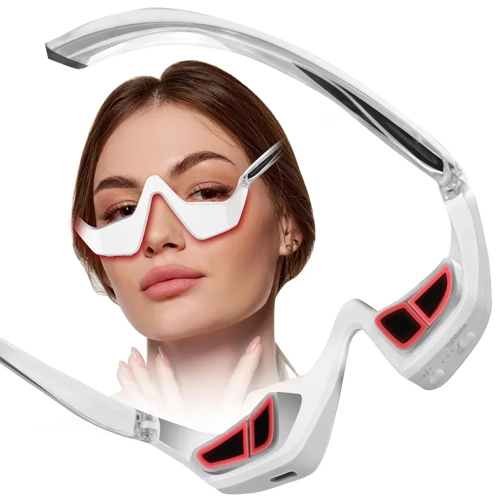 Revital Eyes™ LED red light therapy eye massager for dark circles and puffiness