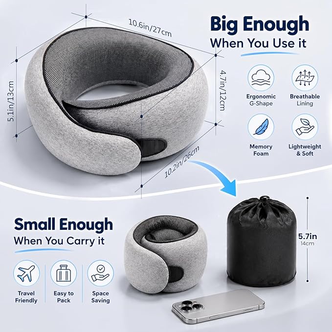 CloudRest™ 360° Travel Neck Pillow